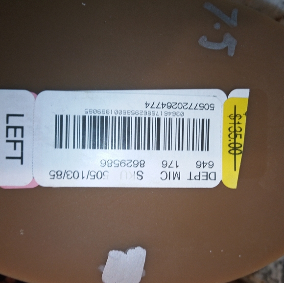 New Kurt Geiger London Monica women's sandals snakeskin platform slide EU 38.5 - Picture 7 of 8